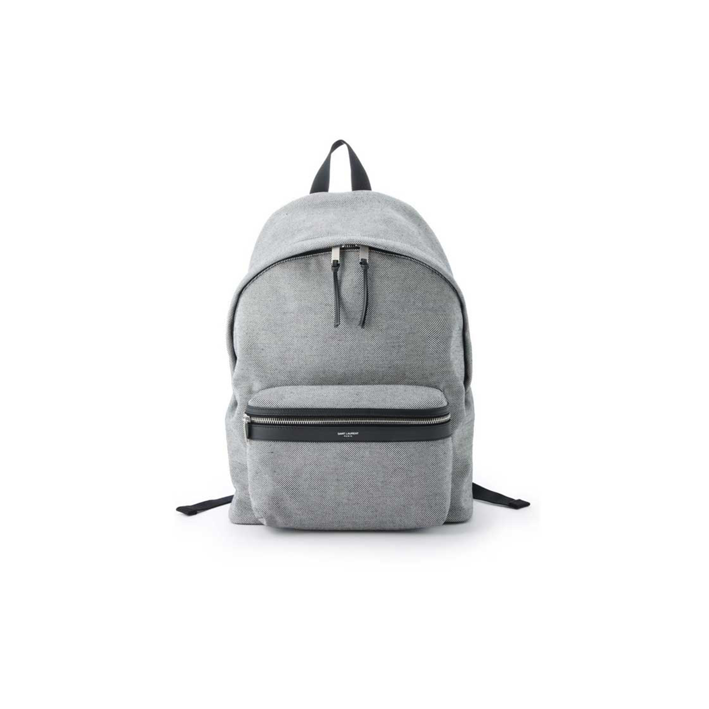 YSL GRAY CANVAS CLASSIC BACKPACK 326865 (38*30*17cm)
